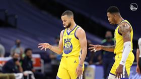 Stephen Curry。（圖／翻攝自勇士官方推特）