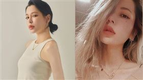 Keanna貼出小時候照片，天生髮色偏淺。（圖／翻攝自翻攝自keanna_taiyh IG）