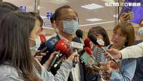 台北市警局長陳嘉昌主動前往北檢說明。（圖／記者楊忠翰攝影）