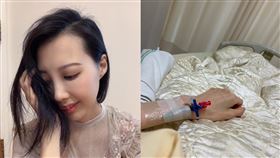 李明蔚,馬浚偉,抗癌,抽腹水(翻攝自 李明蔚)