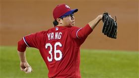 ▲德州遊騎兵梁玹種。（圖／美聯社／達志影像）