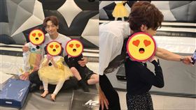 RAIN與（左）朴叡鄰、（中）果醬（JamJam）與（右）權律二。（圖／朴叡鄰、權律二IG）