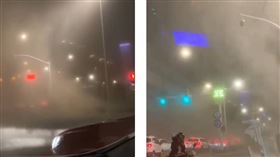 無力抗天災！中國「大範圍」冰雹、雷暴　釀11死102傷（圖／翻攝自荔新聞微博）