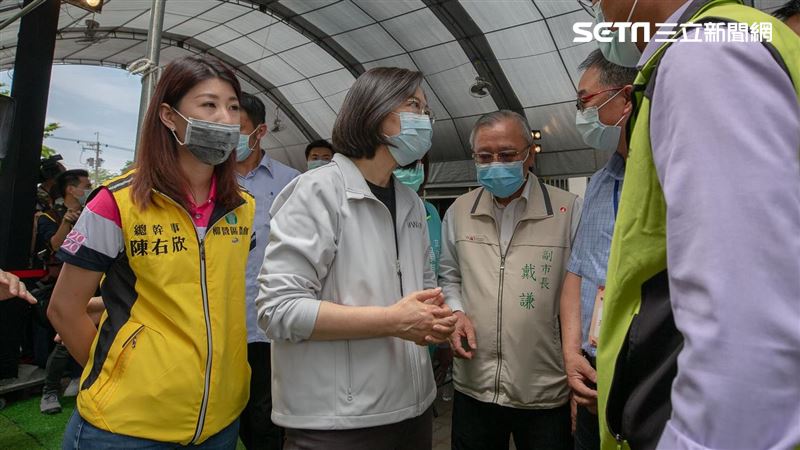 視察牛結節疹防疫　蔡英文：不能鬆懈