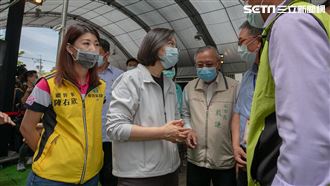 視察牛結節疹防疫　蔡英文：不能鬆懈