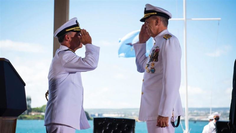 美印太司令交接！我國海軍司令出席