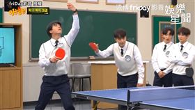 ▲尹斗俊透露自己很會打桌球，除了國手以外無人能敵。（圖／friDay影音 授權）