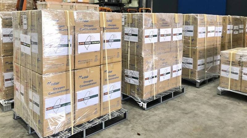 我送製氧機挺印度！外交部揭運抵時間