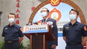 台北市警察局記者會 松山分局案 台北市警察局長陳嘉昌 圖／記者李依璇攝影