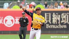 ▲中信兄弟二壘手王勝偉。（圖／記者劉彥池攝影）
