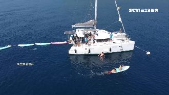 大鵬灣新玩法　遊艇「跳島」度假夯