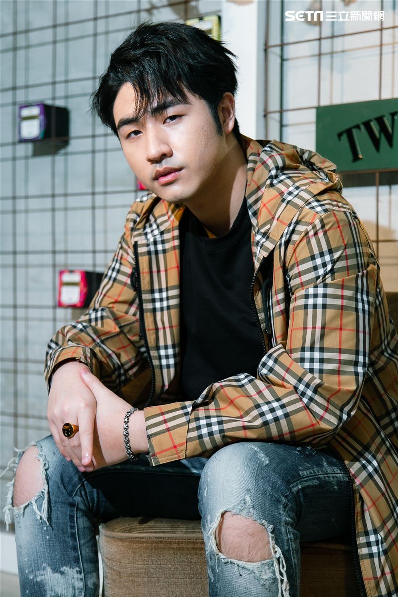 鹿希派三立新聞網專訪。（圖／記者楊澍攝影）