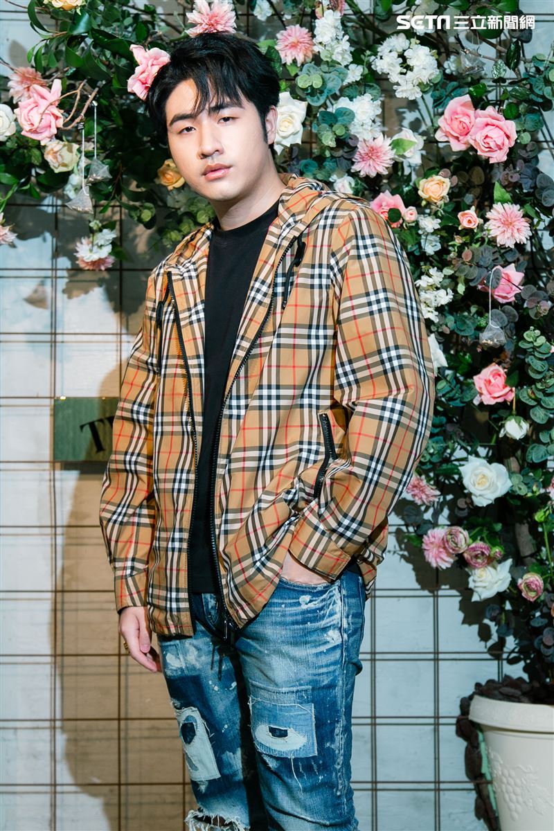 鹿希派三立新聞網專訪。（圖／記者楊澍攝影）