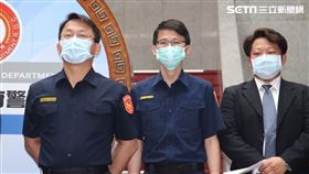 松山分局中崙前所長許書桓 記者李依璇攝影