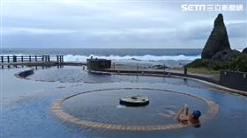 綠島朝日溫泉，記者王浩原攝影