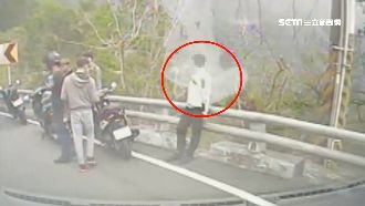「同學彎」車禍頻傳　男自摔滾落邊坡