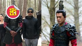 古天樂在《真·三國無雙》竟找了黑人擔任替身。（圖／翻攝自娛樂眼微博）