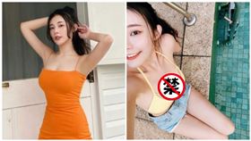 張香香,檸檬,雙峰,無名,女神（圖／翻攝自張香香IG）