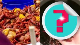 女子效法抖音，用洗衣機來清洗小龍蝦，結果全碎成渣。（圖／翻攝自燃新聞）