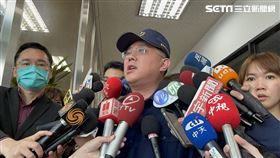台北市中山分局副分局長余永廉說明案情。（圖／記者楊忠翰攝影）
