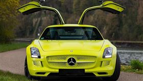 ▲Mercedes-Benz SLS AMG Electric Drive電動超跑。（圖／翻攝RM Sotheby’s網站）