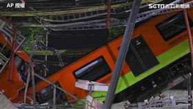 快訊／高架橋突崩塌！墨西哥列車出軌「斷兩截」至少15死
(AP授權