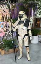 風暴兵出席星戰日。（記者邱榮吉/攝影）