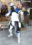 REX出席星戰日。（記者邱榮吉/攝影）