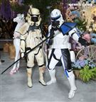 風暴兵、REX出席星戰日。（記者邱榮吉/攝影）