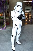 白兵出席星戰日。（記者邱榮吉/攝影）