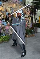 阿索卡出席星戰日。（記者邱榮吉/攝影）