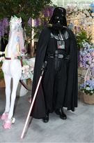 黑武士出席星戰日。（記者邱榮吉/攝影）