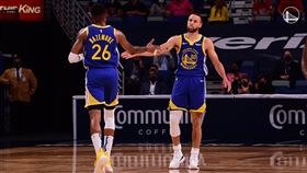 Stephen Curry。（圖／翻攝自勇士官方推特）