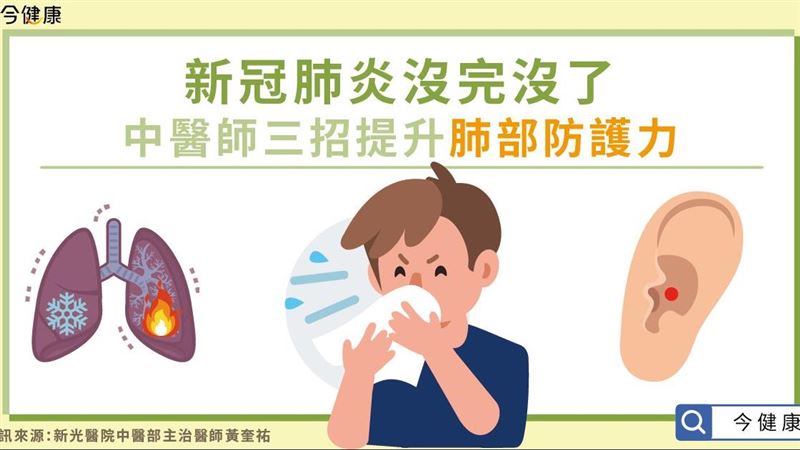 提升肺部保護力　中醫師建議三動作
