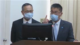 內政部長徐國勇、警政署長陳家欽。（圖／記者盧素梅攝影）