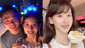 「奶茶妹妹」章澤天、中國京東集團CEO劉強東。微博