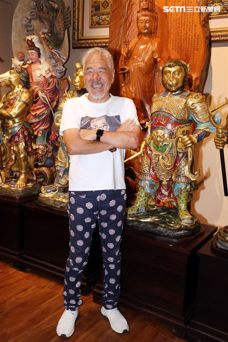 痛苦歌王孫情舉辦「孫情藝藏珍寶」展覽會。（記者邱榮吉/攝影）