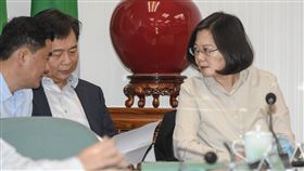 民進黨黨主席蔡英文主持中常會　圖／記者林敬旻攝