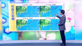 下波梅雨週六報到 吳德榮:雨勢明顯