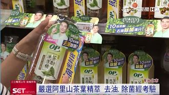 萃取高山茶葉　OP茶酚洗潔精更安心