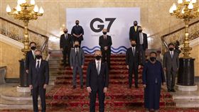 倫敦G7外長會議七大工業國集團（G7）外長5日在倫敦舉行會議後發布公報表示，支持台灣有意義參與世界衛生組織論壇及世界衛生大會。（唐寧街10號提供）中央社記者戴雅真倫敦傳真  110年5月6日
