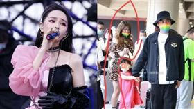 秦昊帶著女兒小米粒現身機場，要去看伊能靜表演，身邊一位豹紋短裙女子引起關注，伊能靜「那我姪女」。一線明星娛樂微博