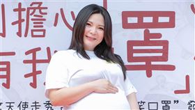 小甜甜張可昀出席腭裂罕病兒勇敢走秀公益活動。（圖／記者楊澍攝影）