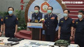 台北市警局長陳嘉昌宣示掃黑決心。（圖／翻攝畫面）