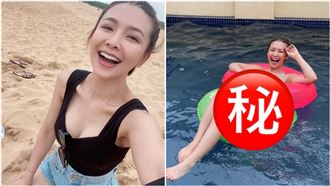 台8女神被狠扔下水　濕身美胸全看光