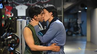 揪男友激吻　林瑞陽愛子在健身房壞壞