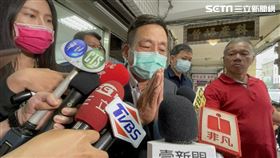 「鉅星匯」老闆吳政男聲稱自己並不認識銘哥。（圖／記者楊忠翰攝影）