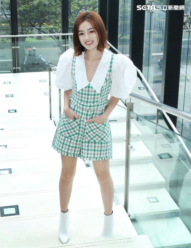 徐丹丹三立新聞網專訪。（記者邱榮吉/攝影）