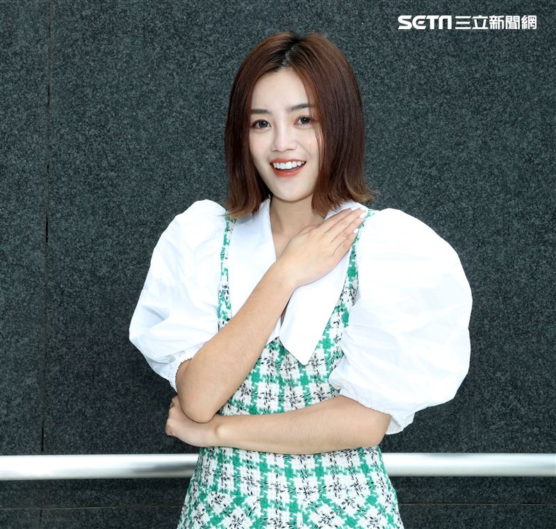徐丹丹三立新聞網專訪。（記者邱榮吉/攝影）