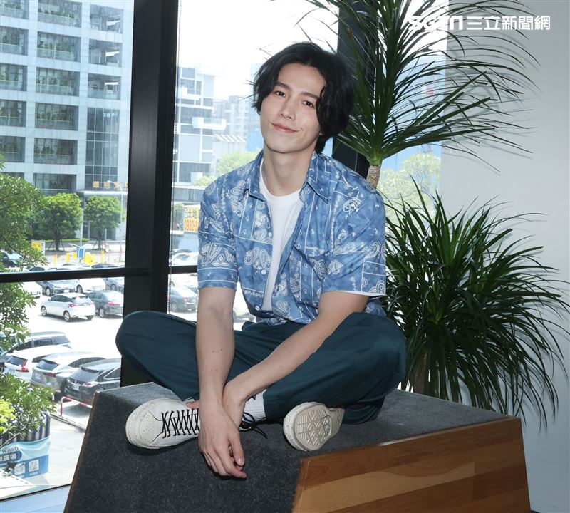 戀愛是科學林禹三立新聞網專訪。（記者邱榮吉/攝影）